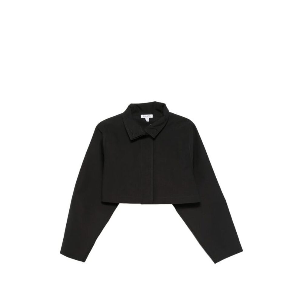 Alaïa Black Jackets - Cropped Jackets Women